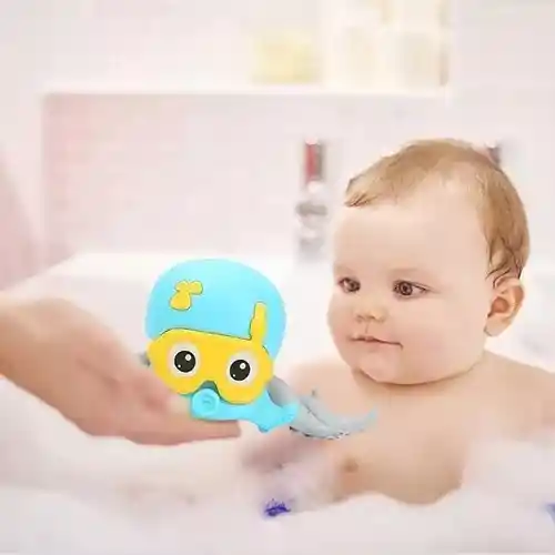 Juguete Interactivo Pulpo Para Niños De Cuerda