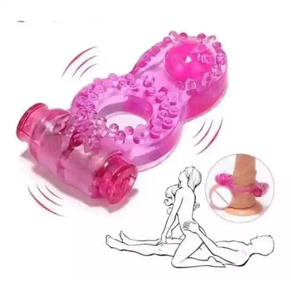 Anillo Vibrador Para El Pene Ref-perla