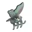 Pinza Gancho Caimán Cristal Mariposa Boreal Para El Cabello