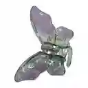 Pinza Gancho Caimán Cristal Mariposa Boreal Para El Cabello