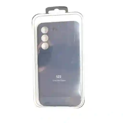 Forro Silicone Case Samsung S22 Azul Oscuro