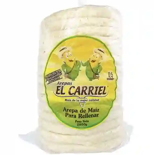 El Carriel Arepa Para Rellenar X 15 Und X 2850 Gr