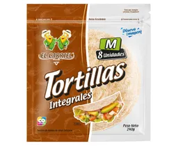 El Carriel Tortilla Integral X 8 Und X 240 Gr