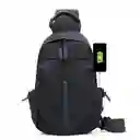 Bolso Pequeño Manos Libres Para Hombre Puerto Usb Para Carga