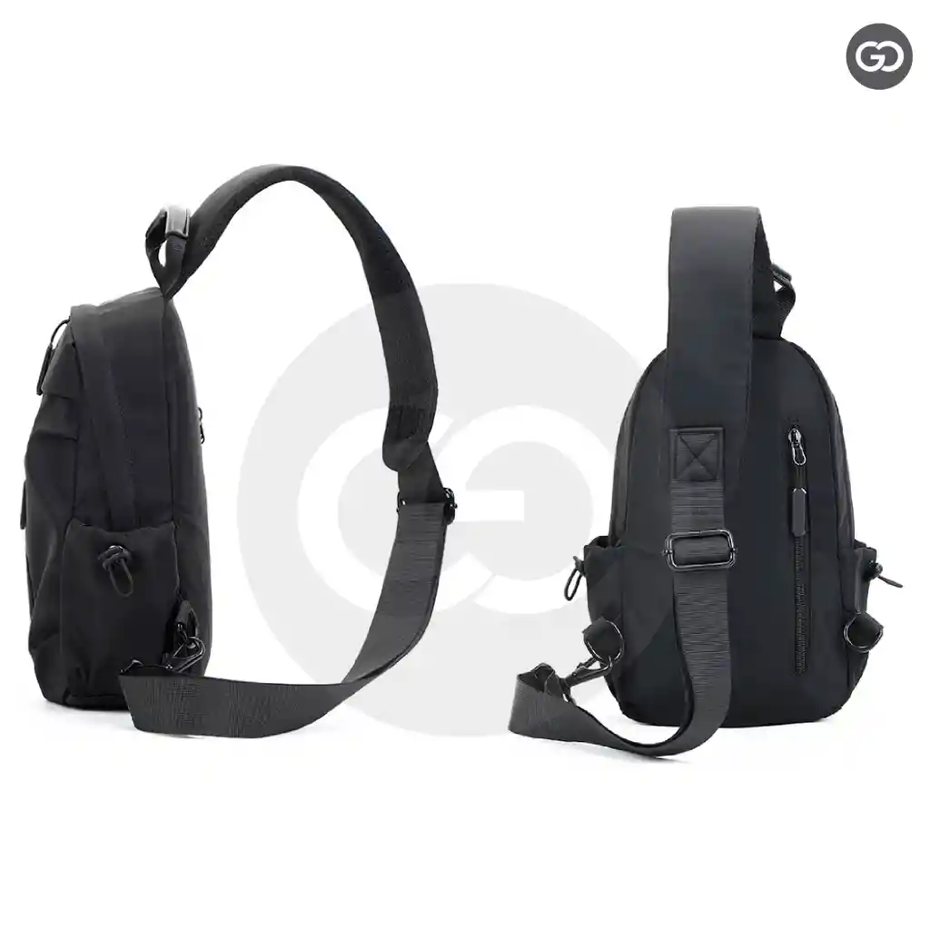 Bolso Pequeño Manos Libres Para Hombre Puerto Usb Para Carga