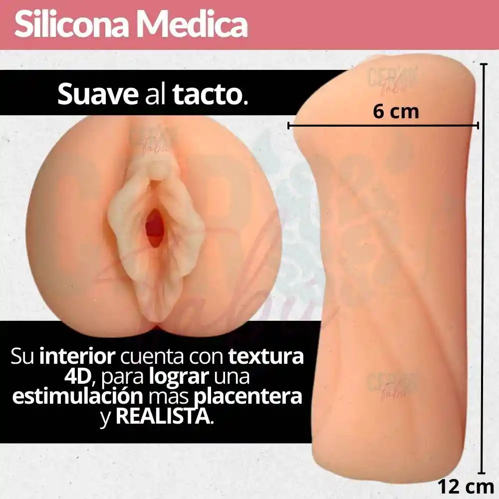 Vagina Consolador Masturbador Masculino Flexible Realista