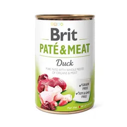 Brit Perro Lata Pate And Meat- Pato X 400gr
