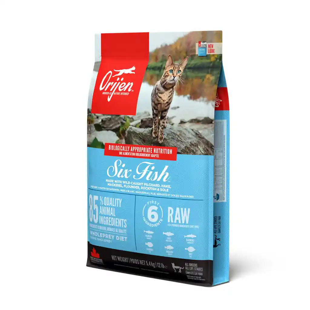 Orijen Gato Six Fish 5.45 Kg