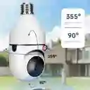 Cámara Ip Wifi 1080p Luz Led 360 ° Bombilla Inalámbrica E27