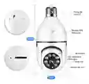 Cámara Ip Wifi 1080p Luz Led 360 ° Bombilla Inalámbrica E27