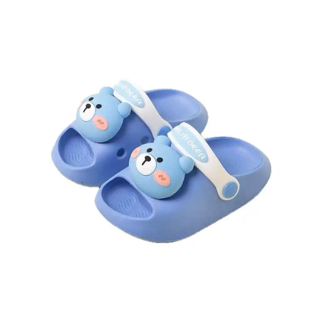 Crocs De Oso Azul Talla 23