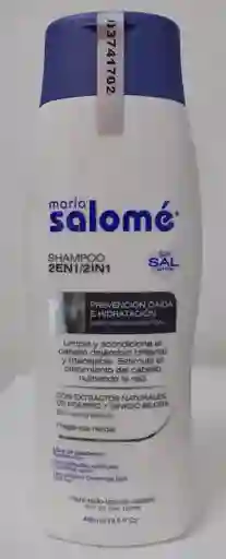 Shampoo 2 En 1 Sin Sal 400 Maria Salome