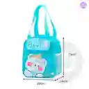 Bolso Lonchera Porta Comida Térmico Infantil Dinosaurio