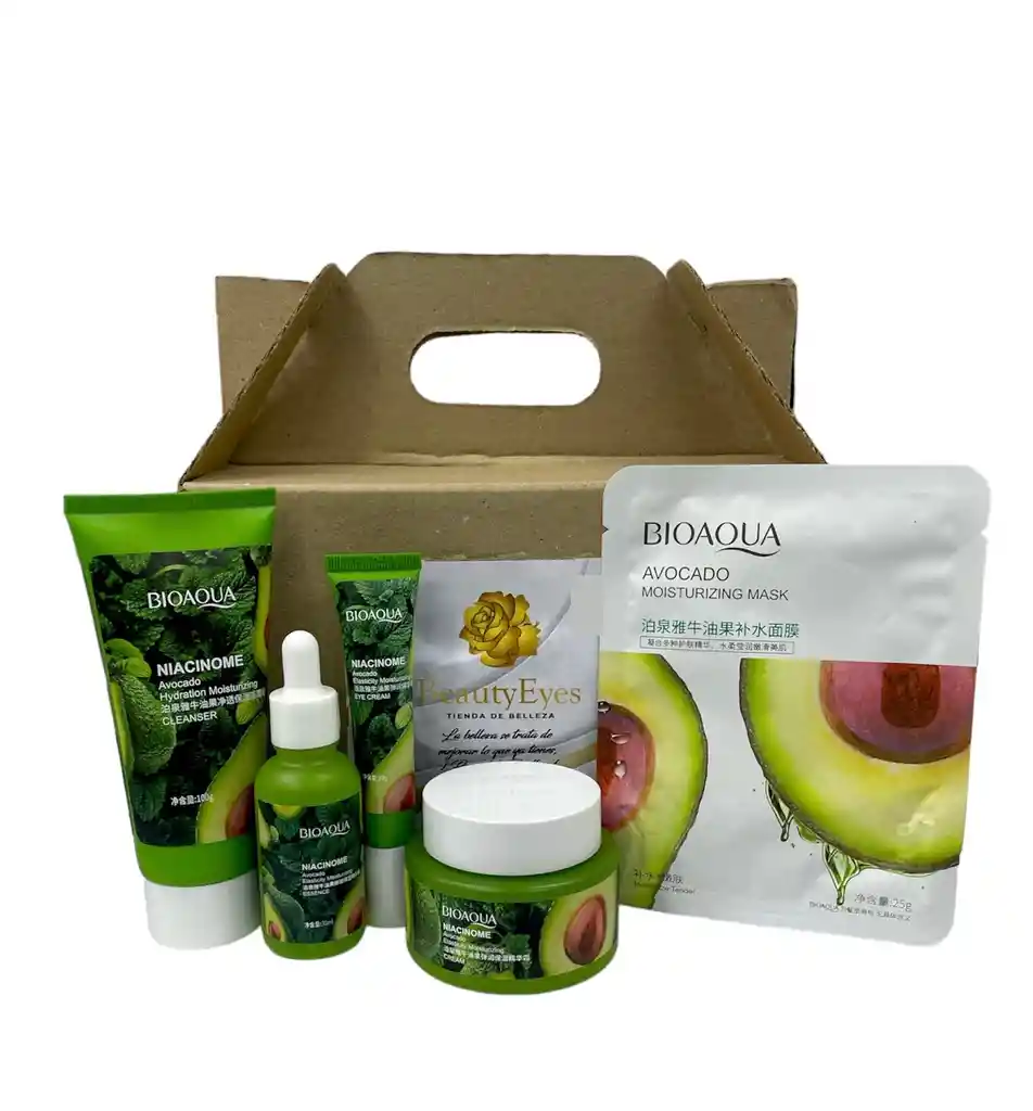 Combo Niiacinome Aguacate 5 Piezas