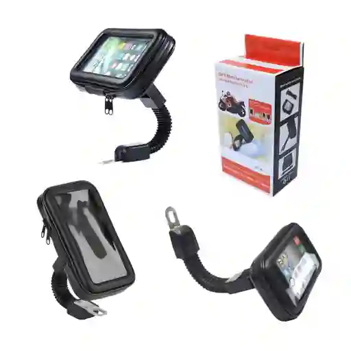 Estuche Para Celular Moto Soporte Impermeable Gps Holders