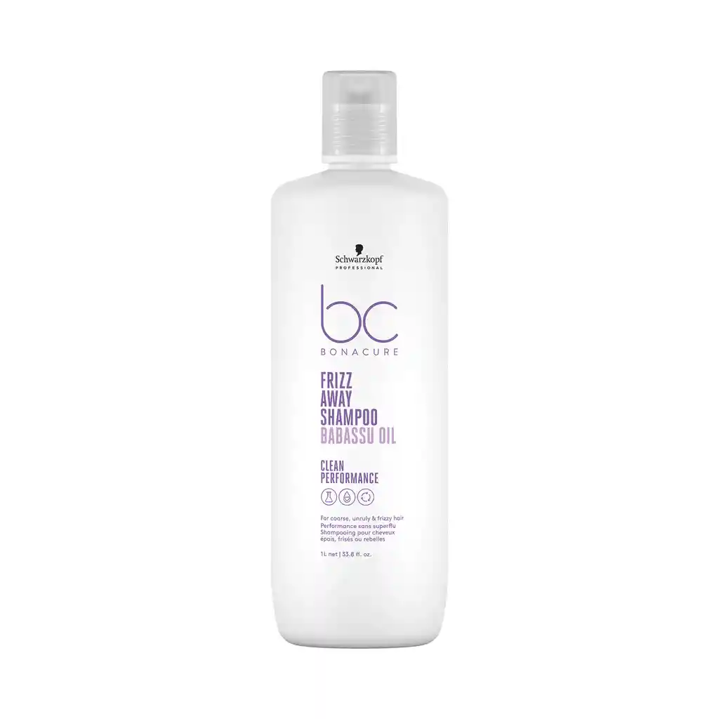 Shampoo Bonacure Frizz Away Fuera Frizz 1000ml