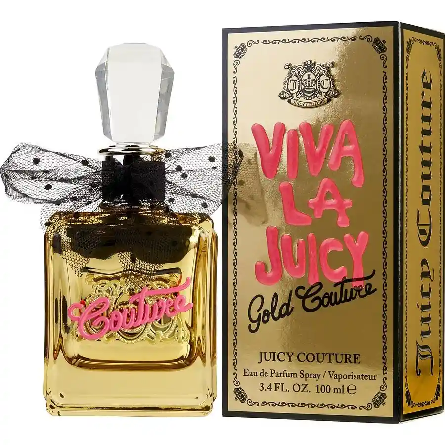 Loción Perfume Viva La Juicy Gold By Juicy Couture 100ml Edp Mujer Original Garantizada