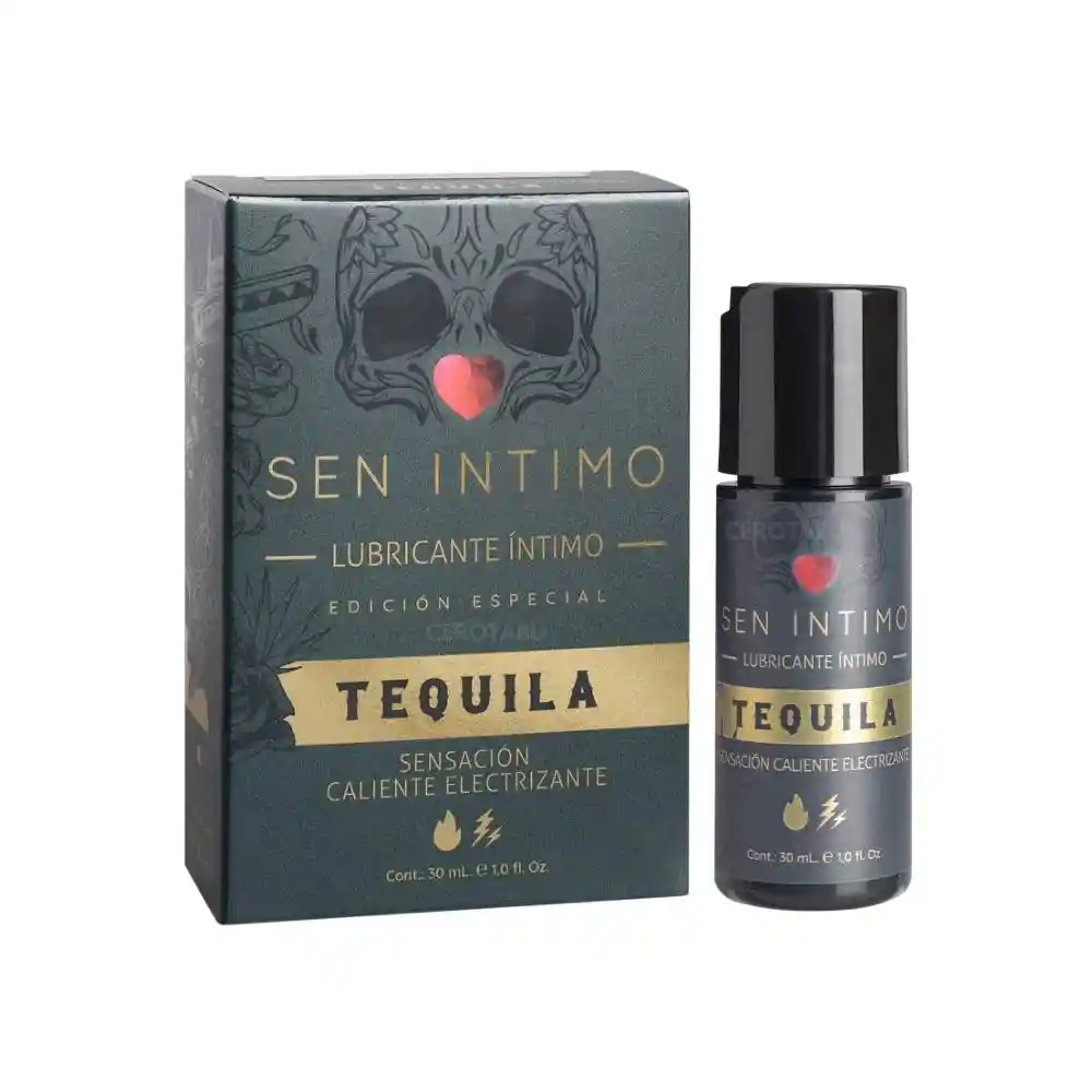 Lubricante Intimo Sensación Caliente Electrizante Tequila