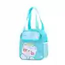 Bolso Lonchera Porta Comida Térmico Infantil Azul Bear