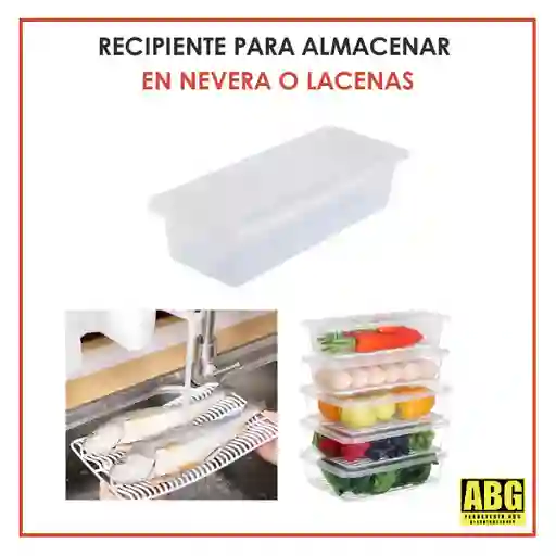 Recipiente Para Almacenar En Nevera (230403-25)