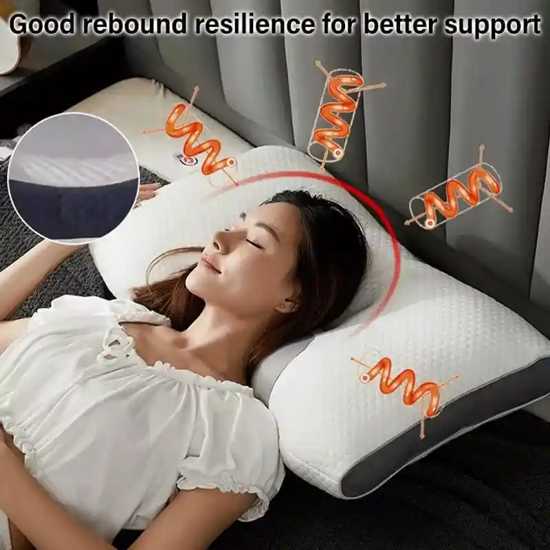 Cojin 3d Almohada Cervical Para Descansar