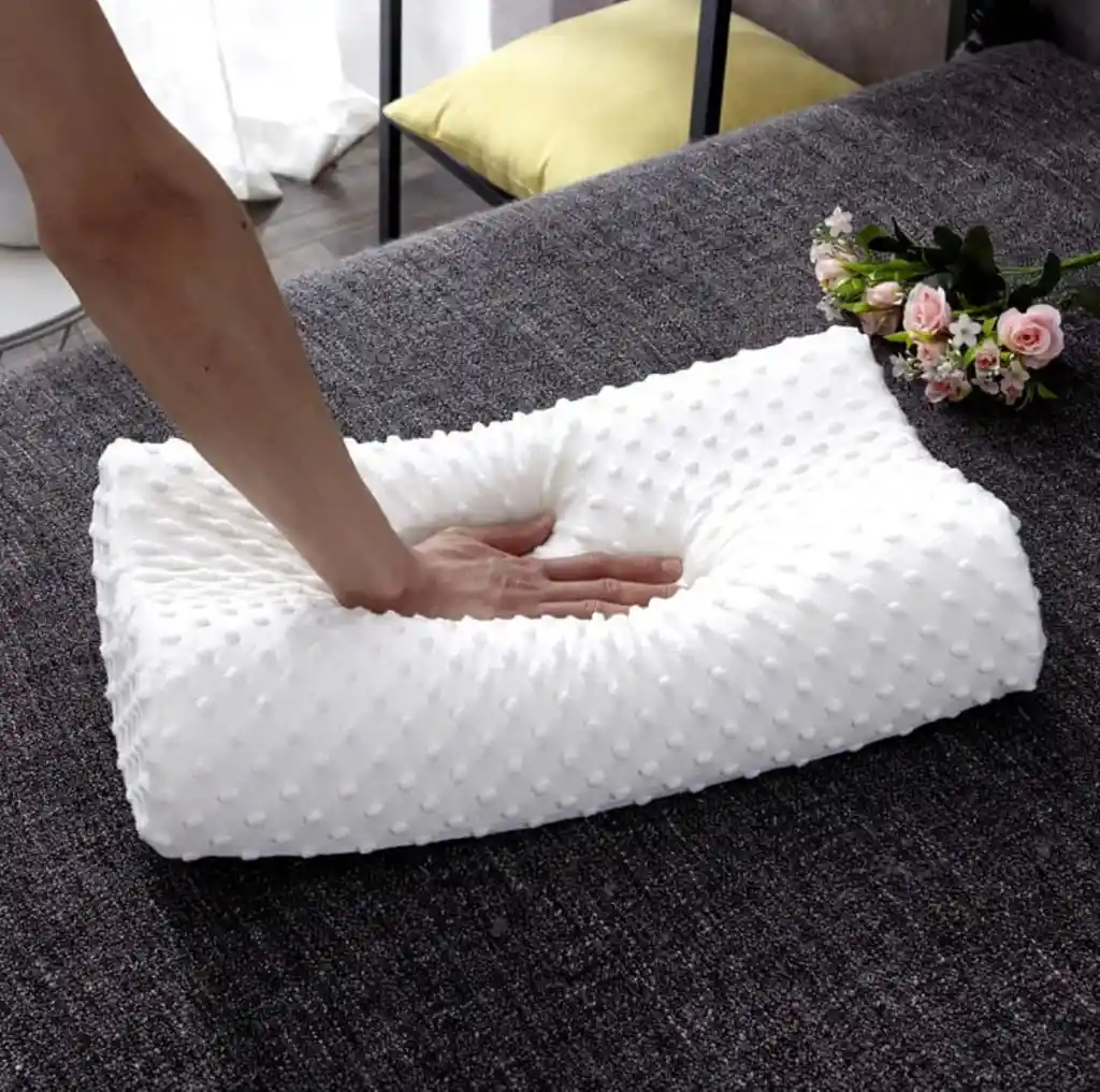 Almohada Multiusos De Elasticidad Suave Cojin De Algodon
