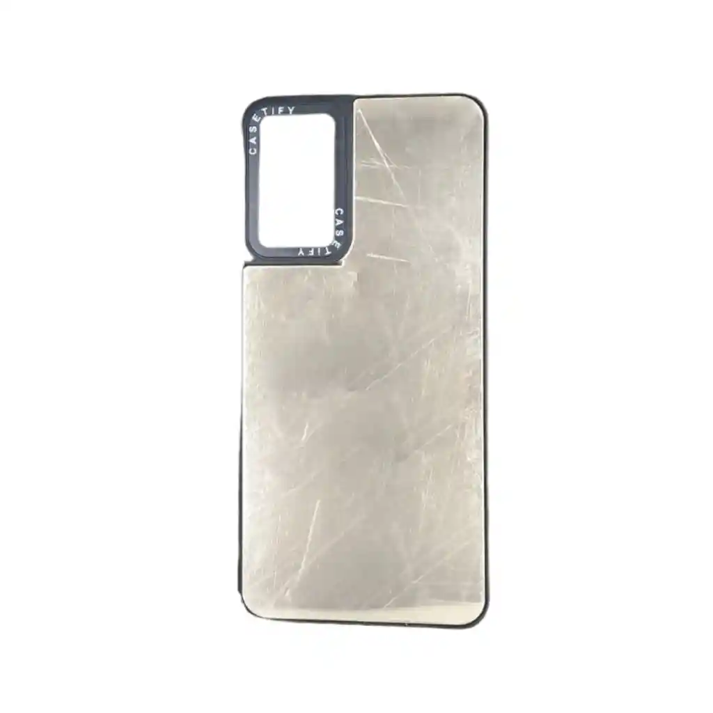 Forro Silicon Case Tify Espejo Samsung A13 5g Dorado