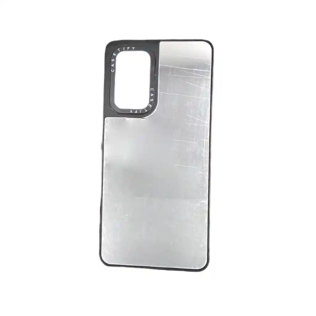 Forro Silicon Case Tify Espejo Samsung A53 5g Plateado