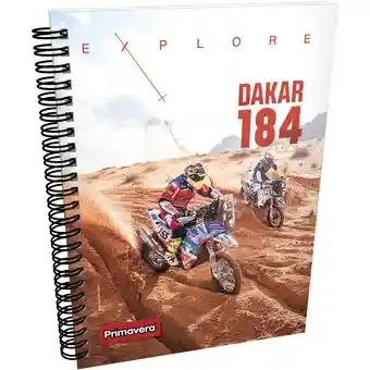 Cuaderno Pequeño Ref 85. Argollado 80 H Cuadros Primavera Hombre