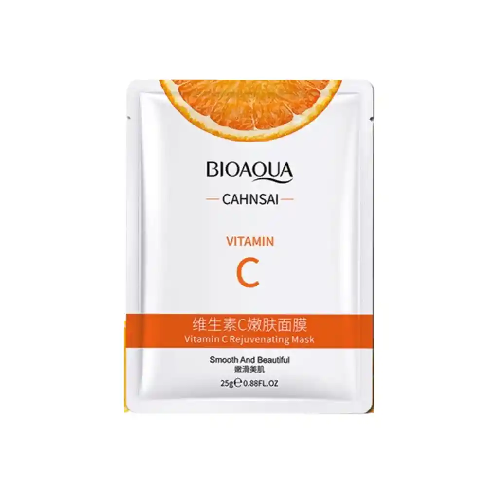 Mascarilla Velo Facial Con Vitamina C Bioaqua