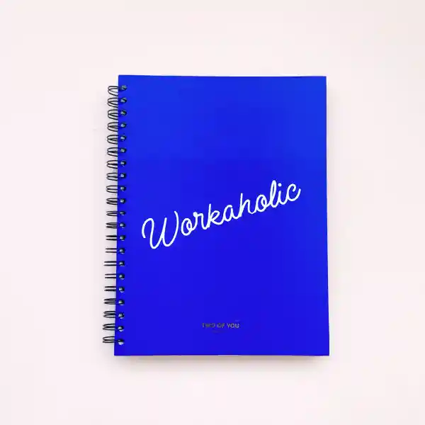 Notebook Workaholic Cuadriculado