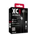 Maxell Audifo Eb-xc1 Tipo-c C/adaptador Usb In Ear Black