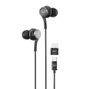 Maxell Audifo Eb-xc1 Tipo-c C/adaptador Usb In Ear Black