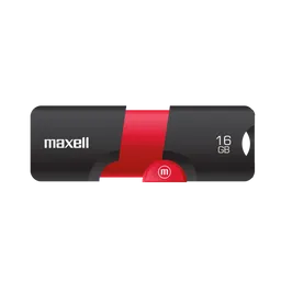 Maxell Memoria Usb Flix 16gb Black/red Puerto 2.0