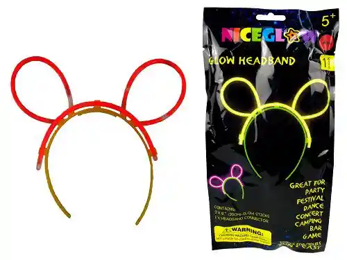 Diadema Neon Accesorio Para Fiesta