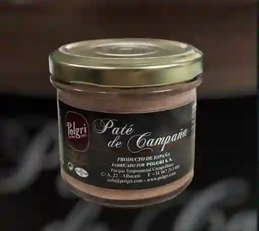 Pate De Campaña De Cerdo Para Untar 100gr