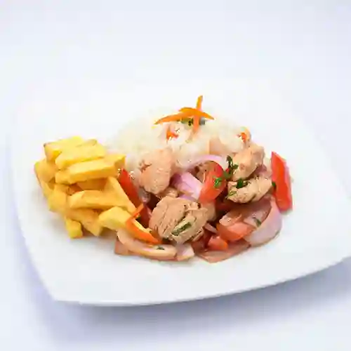 Pollo Salteado