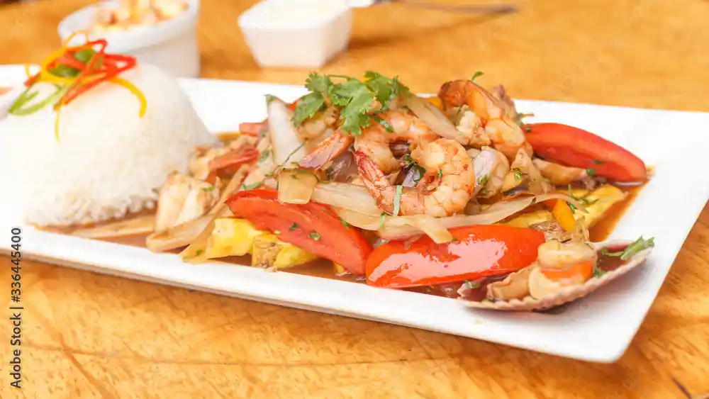 Mariscos Salteado