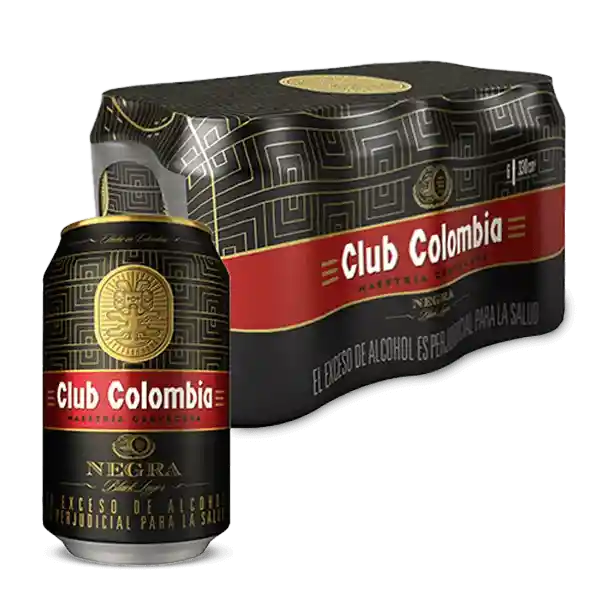 Club Colombia Negra 330ml - Six Pack
