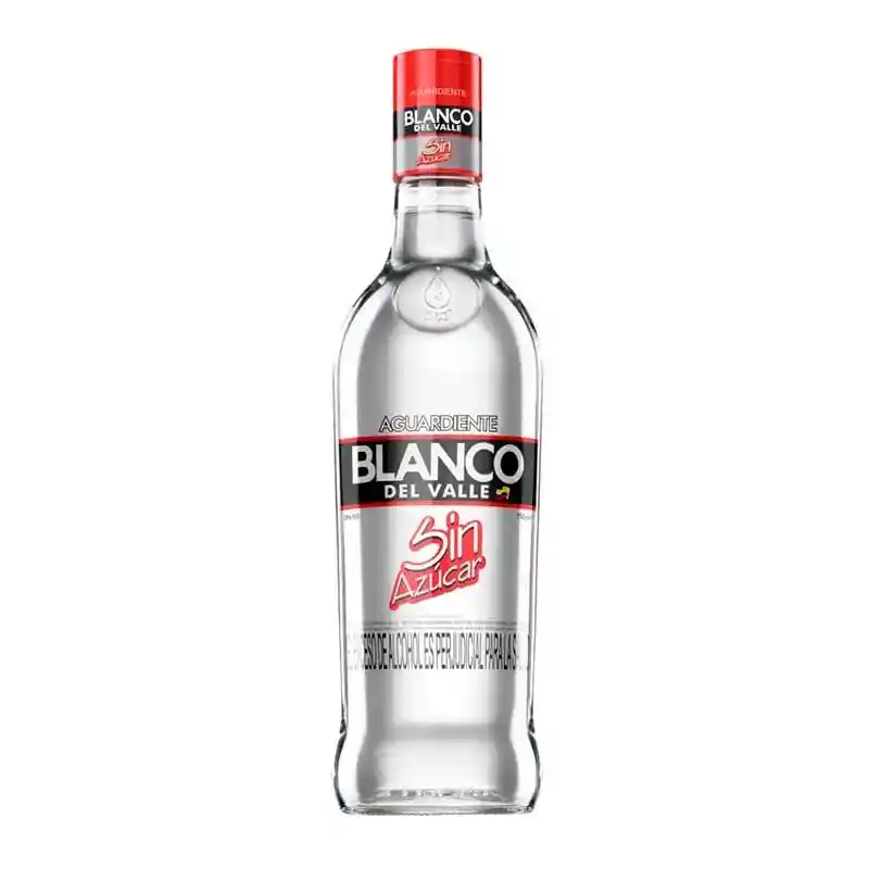 Aguardiente Blanco Del Valle 750 Ml