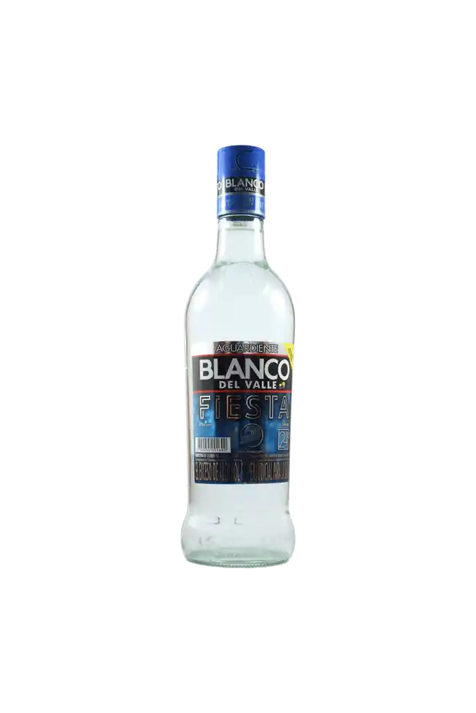 Blanco Del Valle Aguardiente Fiesta Sin Azucar