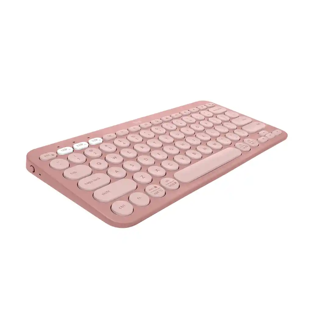 Teclado Bt Multidispositivo Logitech Pebble Keys 2 K380s, Rosado