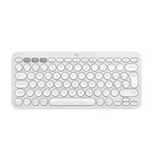 Teclado Bt Multidispositivo Logitech Pebble Keys 2 K380s, Blanco