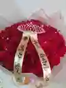 Ramo De 100 Rosas Rojas Con Corona