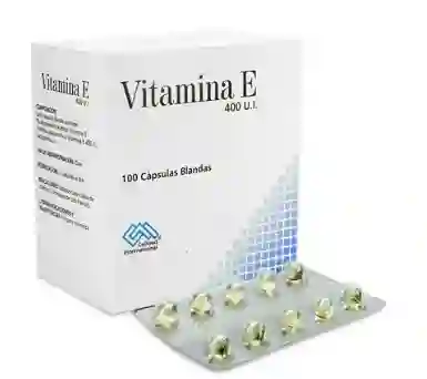 Vitamina E 400 U.i Capsula Blanda X Blister