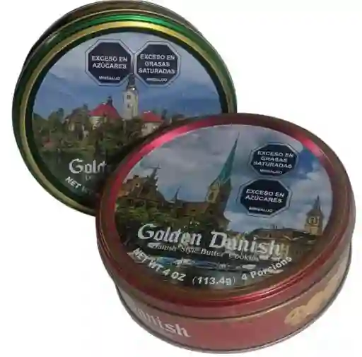 Galletas Cookies En Lata Golden Danish 113.4g 4oz