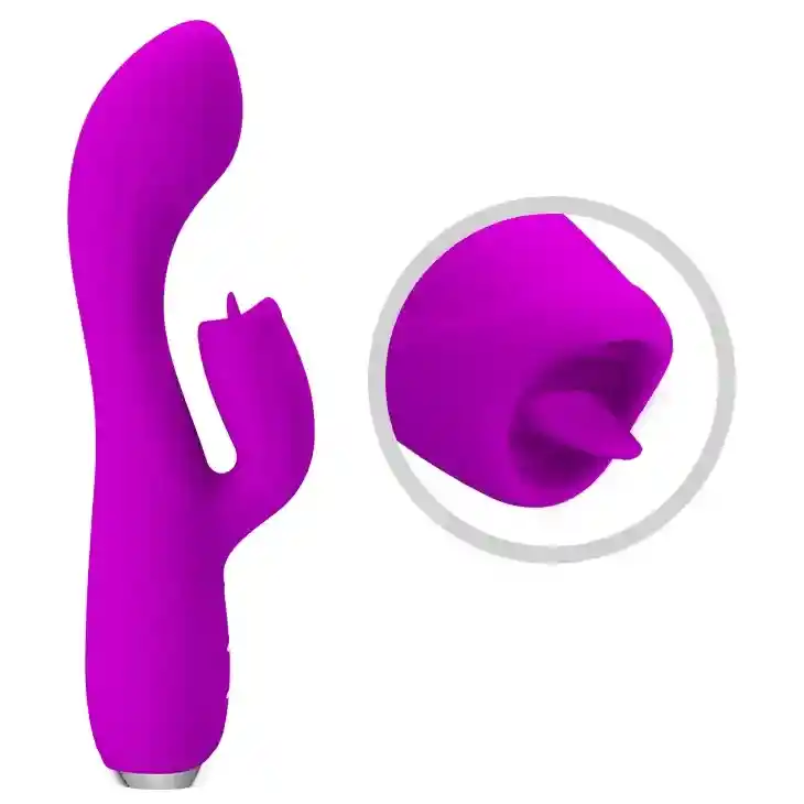 Vibrador Punto G + Lengua Vibradora Gloria