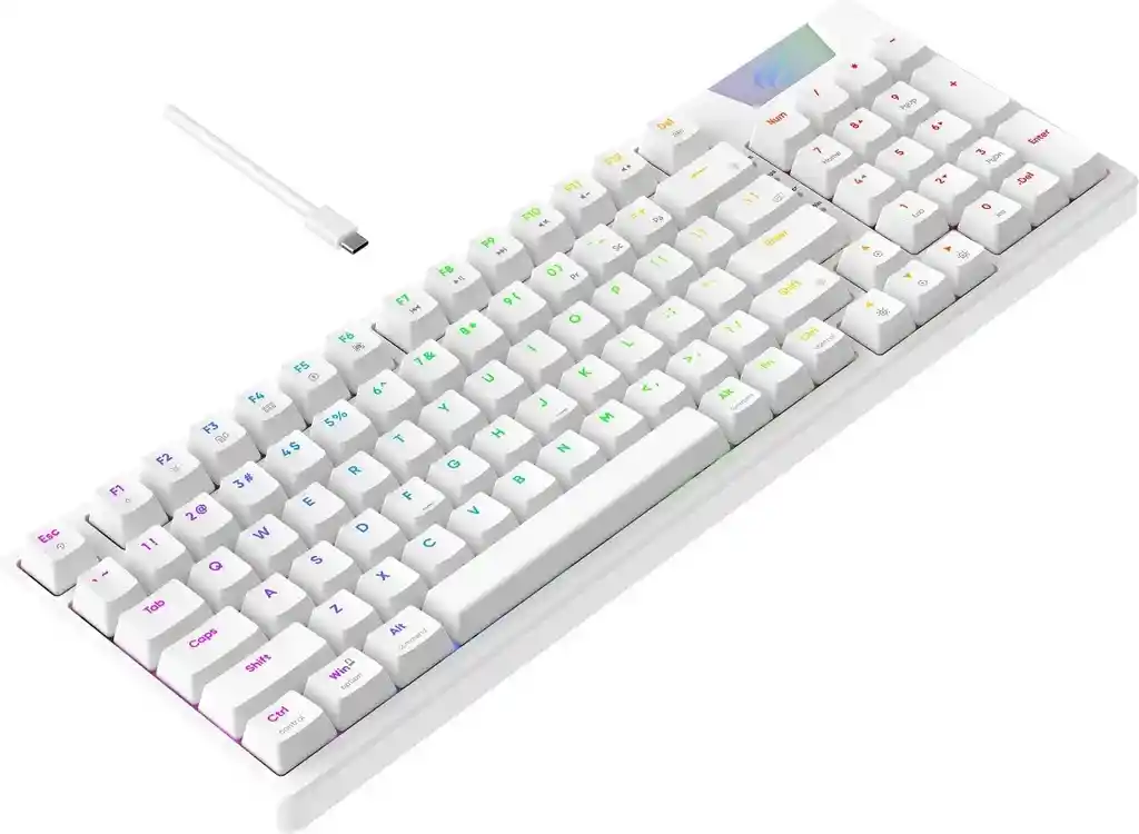 Teclado Mecánico Gamer Al 75% Gamenote Kb885l Retroiluminado Rgb