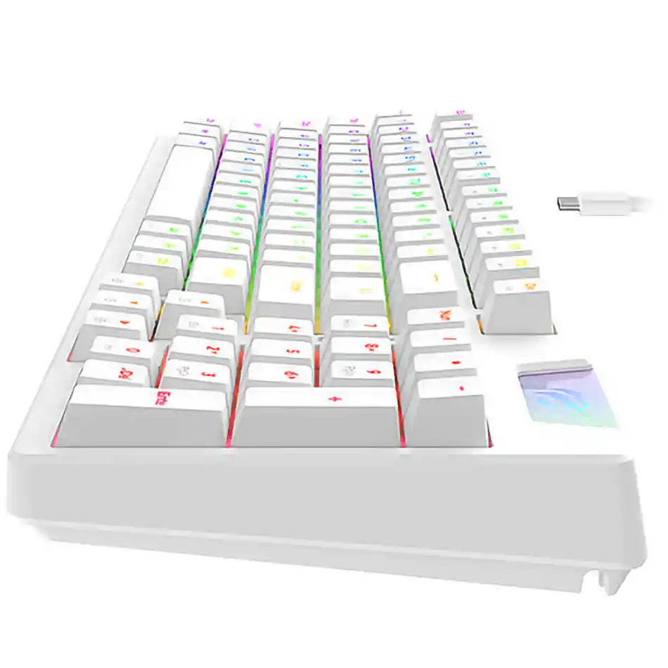 Teclado Mecánico Gamer Al 75% Gamenote Kb885l Retroiluminado Rgb