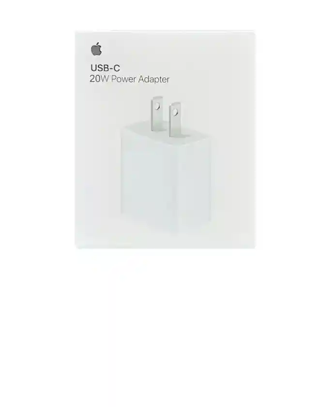 Cargador Apple 20w Usb-c Carga Rapida Iphone 12 (cabezal)